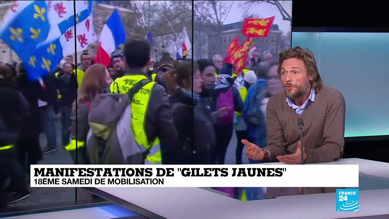 Gilets jaunes : "Emmanuel Macron s'est servi du grand débat pour battre campagne en vue des Européennes"
