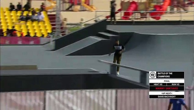 Manny Santiago | 1st place – Skateboard Street Pro Final | FISE Battle of the Champions 2019