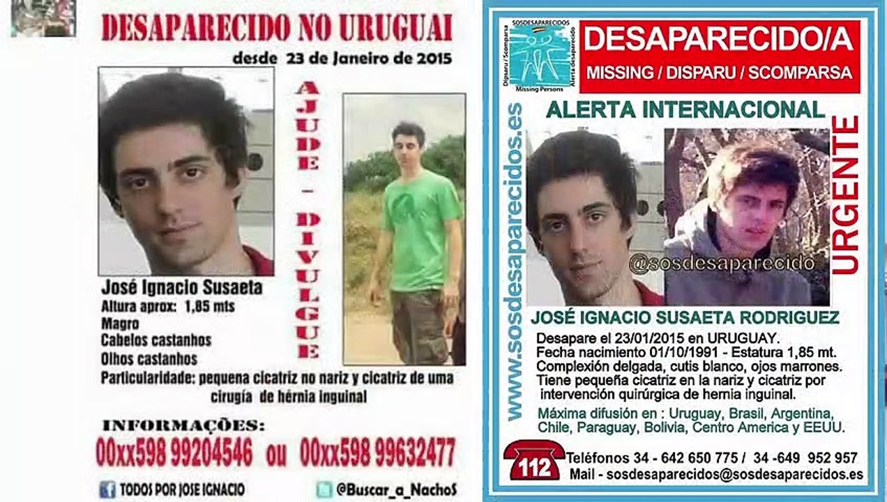 CASO IGNACIO SUSAETA RODRIGUEZ,  desaparecido - CASOS MISTERIOSOS-