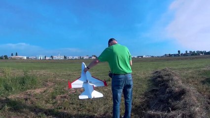 How to make RC Airplane - Part 4 - Maiden flight D