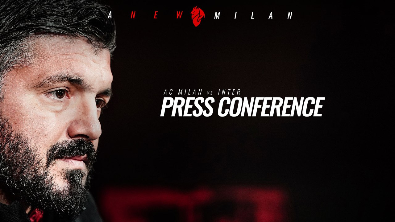 Gattuso: "No dérbi não há favorito"