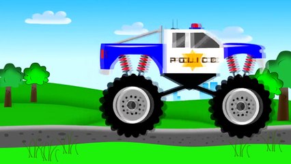 Monster Truck Police _ Police | Stories about Police for Children