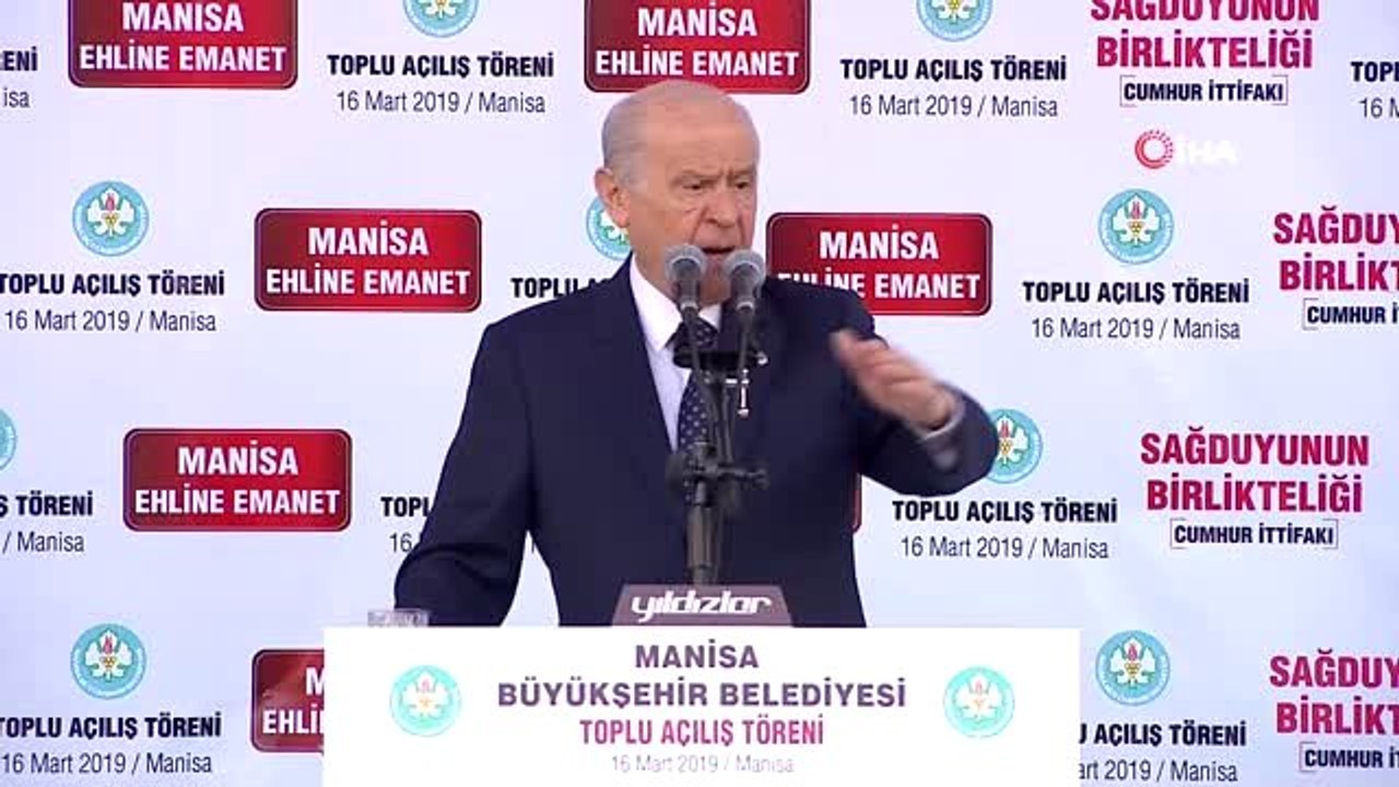 MHP Genel Başkanı Devlet Bahçeli: "Aziz Atatürk'ün Partisi Teröristlerle İşbirliği Yapıyor.