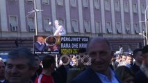 TV Ora - Opozita 4 orë protestë: Rama ik! Përplasje me gaz lotsjelles, gur dhe ujë