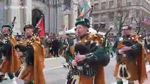 St. Patrick's Day Parade takes over streets of New York City