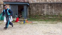 Entraînement cynophile lors de la journée portes ouvertes à la MFR de Semur-en-Auxois