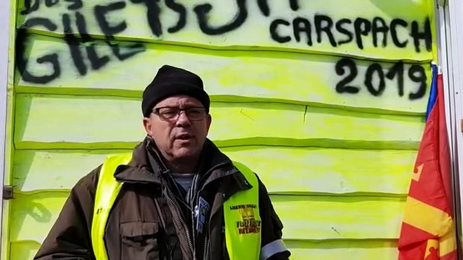 Altkirch : pourquoi le gilet jaune Pascal Werle manifeste - Vidéo  Dailymotion