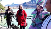 Annecy (Haute-Savoie) : pleine lumière sur le carnaval vénitien