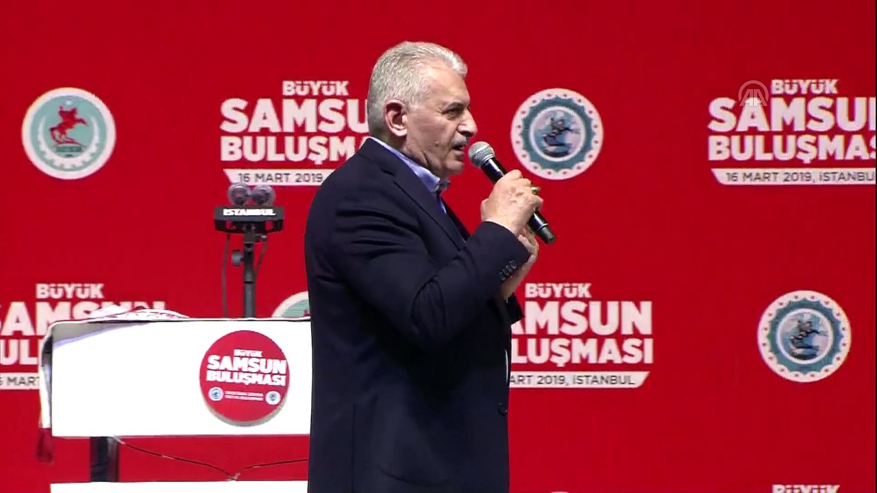Binali Yıldırım, 'Büyük Samsunlular Buluşması' programında konuştu - İSTANBUL