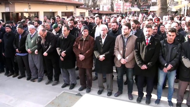 Şehit edilen Müslümanlar için Kütahya'da gıyabi cenaze namazı kılındı