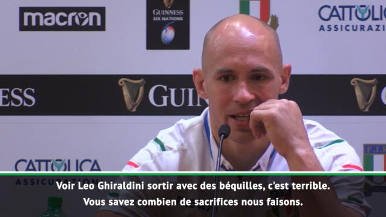 5e j. - Les larmes de Sergio Parisse