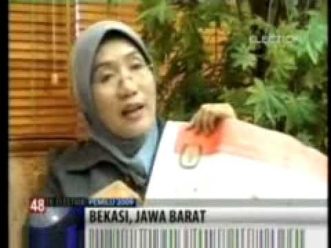 Surat suara Pemilu yang rusak