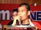 Chris John Tiba di Jakarta