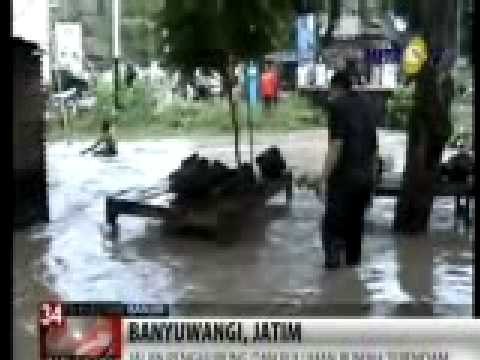 Puluhan Rumah di Jatim terendam Banjir