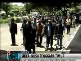 Massa Alexander Longginus Datangi Kejari Maumere