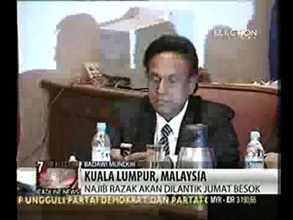 Badawi Resmi Mundur