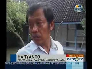 Peserta Ujian Berumur Ikut UN Paket B