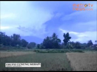 Erupsi Merapi Terekam Kamera