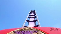 Apollo's Chariot POV Roller Coaster Ride | Front Seat Thrill Ride | Apollo's Chariot Busch Gardens Amusement Park