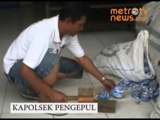 Jelang Pensiun, Seorang Kapolsek Jual Rongsokan
