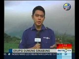 Muntahan Abu Vulkanik Sinabung Setinggi 8000 Meter