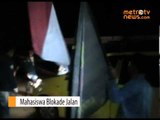 Mahasiswa Blokade Jalan Lenteng & Sandera Mobil PLN
