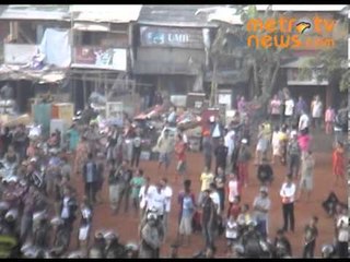 Pemukiman di Waduk Ria Rio dibongkar