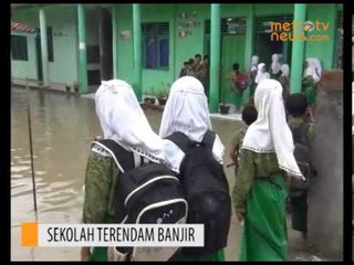 Empat Sekolah Terendam Banjir