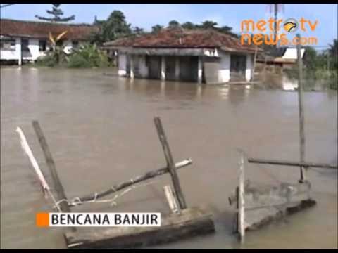 Sungai Way Tulang Bawang Meluap, 2 Kampung Terendam