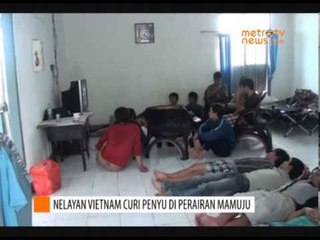 13 Nelayan Vietnam Curi Penyu Di Perairan Mamuju