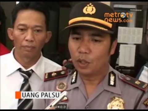 Polisi Bekuk Pengedar Uang Palsu