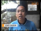Puluhan Rumah Rusak akibat Gempa di Sukabumi