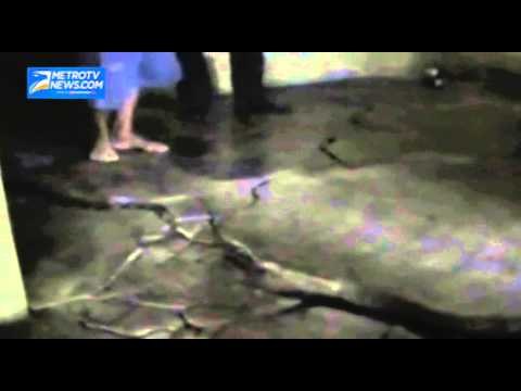 Belasan Rumah Hancur Puluhan Lainnya Terancam Ambles