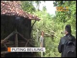 Puluhan Rumah di Sampang Disapu Angin Puting Beliung