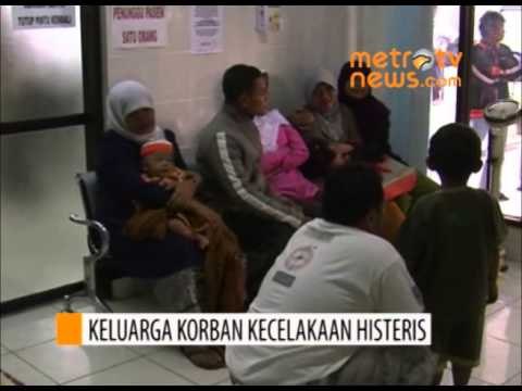 Keluarga Korban Tewas Kecelakaan di Banyumas Histeris