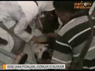 Pedagang Ricuh Dengan Petugas, Satu Orang Pingsan