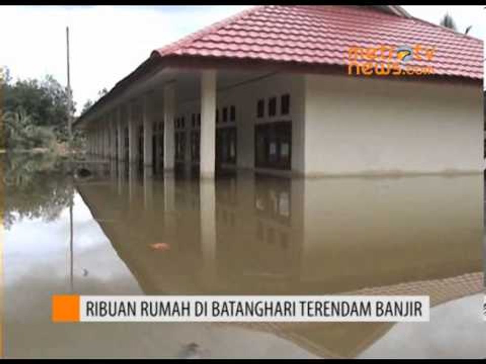 Ribuan Rumah di Batanghari masih Terendam Banjir