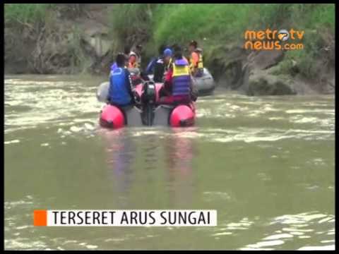 Pelajar Terseret Luapan Sungai Belumai