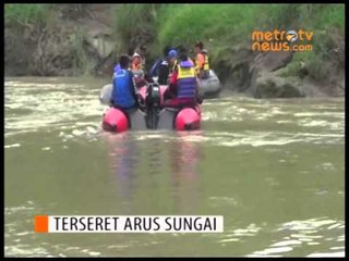 Pelajar Terseret Luapan Sungai Belumai