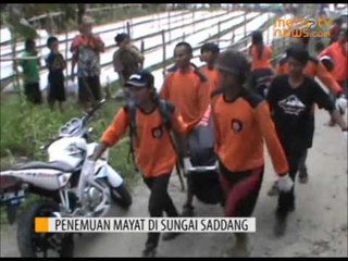 Heboh, Penemuan Mayat Mengapung Di Sungai Saddang