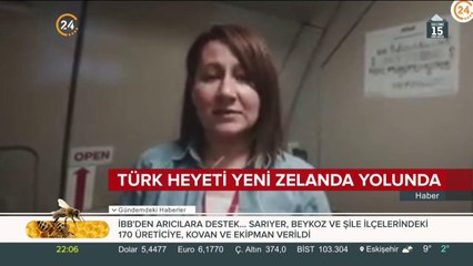 Türk heyeti Yeni Zelanda yolunda
