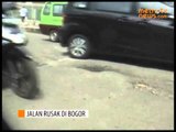 Sejumlah Ruas Jalan di Bogor Rusak