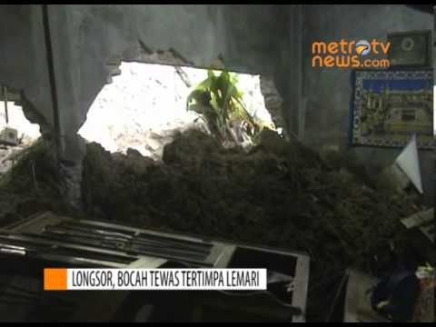Longsor, Bocah Kelas 6 SD Tewas Tertimpa Lemari