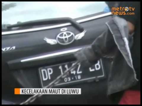 Kecelakaan Maut di Luwu, 2 Tewas 1 Kritis