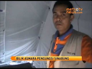 Bilik Asmara Pengungsi Gunung Sinabung