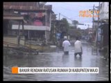 Banjir Rendam Ratusan Rumah di Wajo