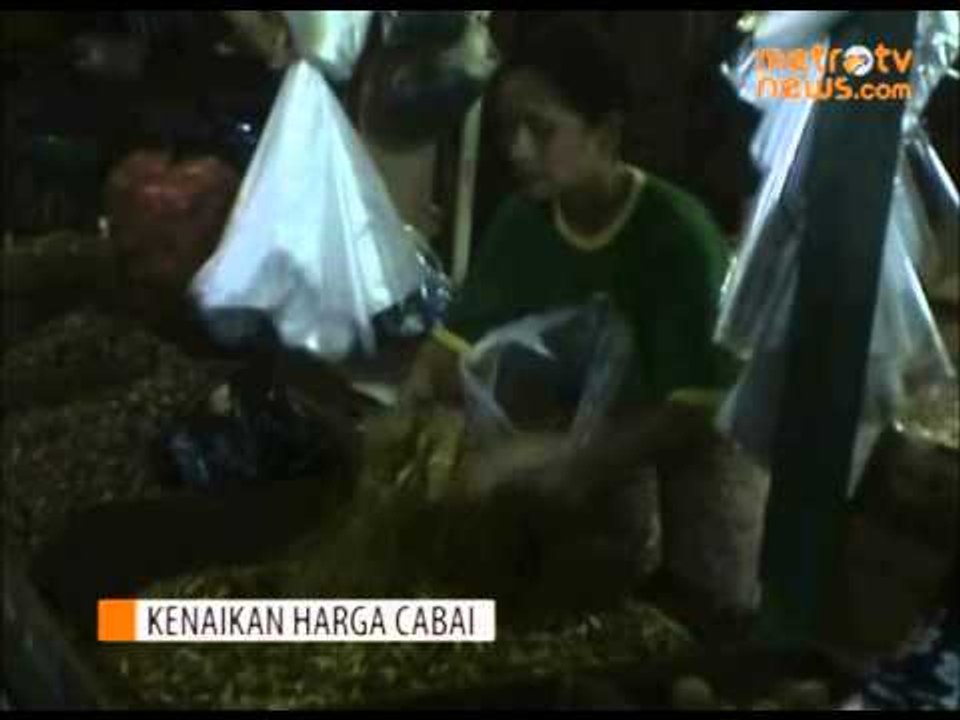 Harga Cabai Melonjak akibat Cuaca Ekstrem