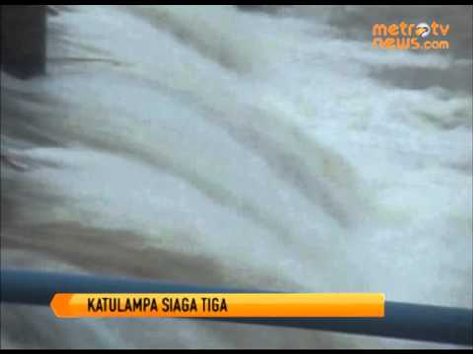 Bendung Katulampa Siaga Tiga