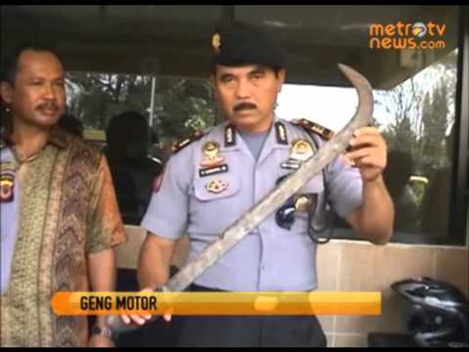 Perampasan Motor, Sabet Korban Dengan Pedang