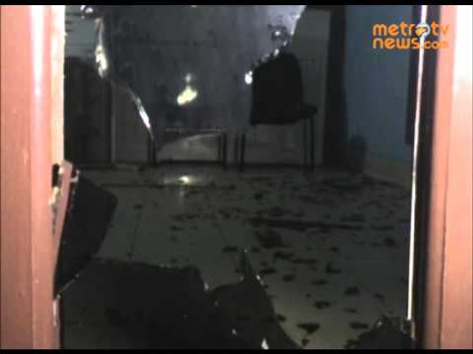 Sering Pemadaman Bergilir, Ratusan Orang Rusak Kantor PLN Deli Serdang